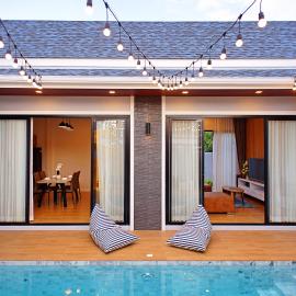 Nattarin Pool Villa Pattaya-Na Chom Thian, hotel a Ban Map Fakthong