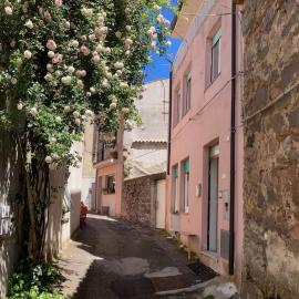 Sardinian tower house, hotel Macomerben