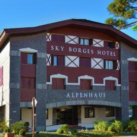 SKY BORGES HOTEL - Flats de Luxo no Centro de Gramado - RS, hotel di Gramado