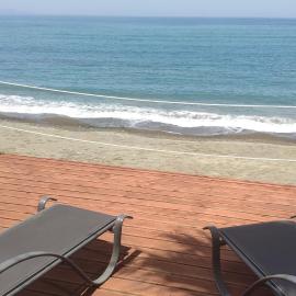 Uniquely located on the beach, hotel in Ayia Marina