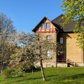 L' Extravagante im Garten von Schloss Schmidtheim
