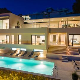 Ibiza Town Modern Villa Sleeps 10