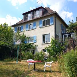 Erholung mit Seesicht, Terrasse und Garten