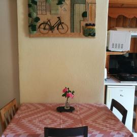 studio ensoleillé avec jardin pour 2 à Monêtier