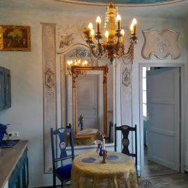 Penthouse en bleu royal