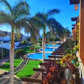 Ocean view perfect sunset apartment, 4 rooms 137m2, WiFi & BBQ, hotel in San Miguel de Abona
