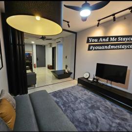 Luge Gardens You and Me Staycation Gaia Residences, hotel en Rawang