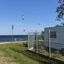 Przyczepy kempingowe Nad Zatoką, hotel a Swarzewo