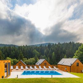 Gwiazda Mogielicy basen & balia, sauna, hotel Słopnicében