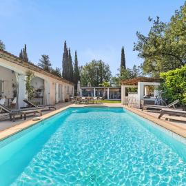 Villa Le Diamant 10 pers avec piscine chauffée, fitness & lac St Cassien à pied