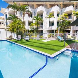 1BR with Private Balcony at Beach Club Resort