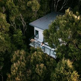 Treetop Tranquility at Rekindle Treehouses, hotel din Opua