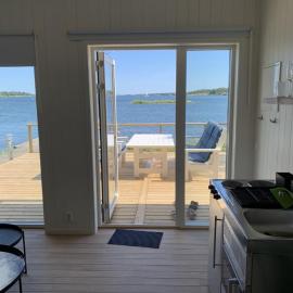 Bryggstuga med privat bastu โรงแรมในนอร์แทเลีย