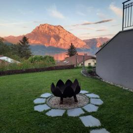 Inspiration - zwei Terrassen, Seeblick, privater Garten, hotel in Altmünster