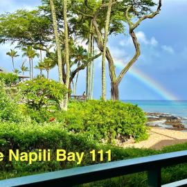 The Napili Bay 111 - Ocean View Studio - Steps from Napili Beach, hotelli kohteessa Kapalua