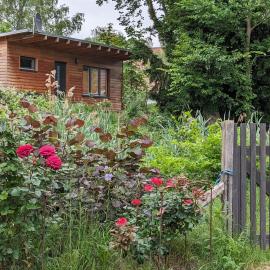Klein aber fein, Ferienhaus am Tonteich