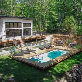 Le Singapour - Cottage Resort - Brownsburg-Chatham, hôtel à Brownsburg