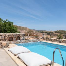 Blue Vista Patmos pool studio