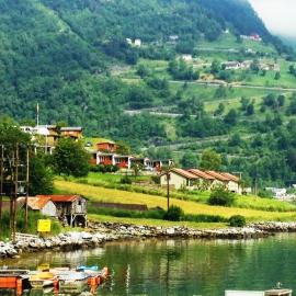 Fjorden Campinghytter, viešbutis Geirangeryje
