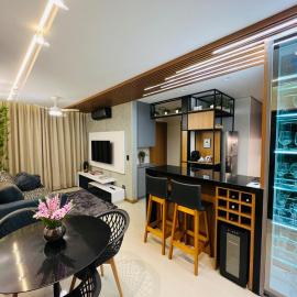 FLAT LUXO PREMIUM - Condomínio Londrina Flat - 43m2 - garagem grátis