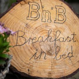 Breakfast in bed, hotel in Hörschhausen