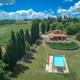 Vineyard’s Cottage With Pool, Ac, Wifi - Siena