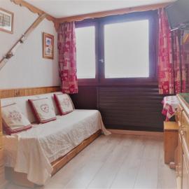 Studio cosy à Tignes, confort montagnard pour 2 personnes