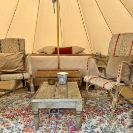 Chambre au jardin Tente de charme
