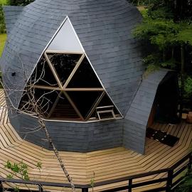 Hermoso domo en altura entre el bosque nativo + tinaja privada, hotel em Licán Ray
