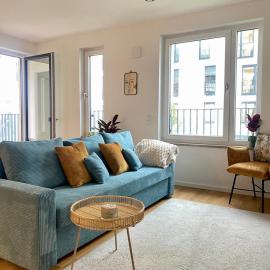 Apartment am Flughafen, Glasfaser-Internet, Waschmaschine, viešbutis mieste Šėnefeldas