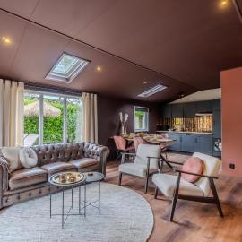 Hotel chique tiny wellness hottub & sauna