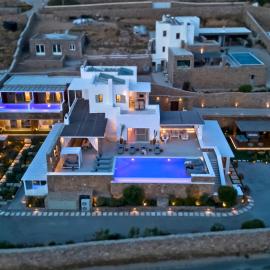 VILLA PANAMERA Mykonos, Private Heaven, Supreme View!, hotel a Fanari