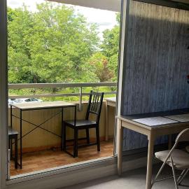 Studio avec balcon proche des thermes