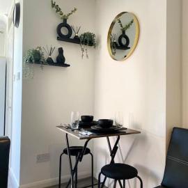 Compact contemporary modern studio