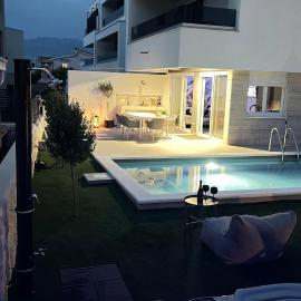 Luxury apartment Black Pearl Beluga with private Pool and Jacuzzi