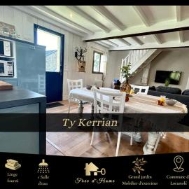 Ty Kerrian, maison avec jardin à la campagne, hôtel à Locunolé