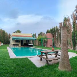 Agadir में, होटल Villa familial avec piscine à Agadir tifnit surf