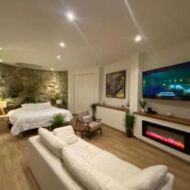 Comfortable loft and great location