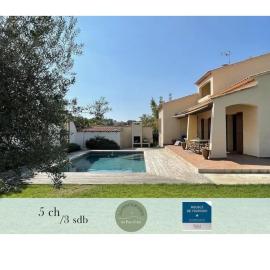 Villa l'Olivier en Provence 5ch piscine jardin et clim