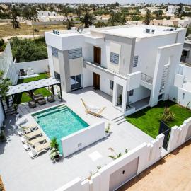 Jasmin Villas Djerba, hotel in Mezraya