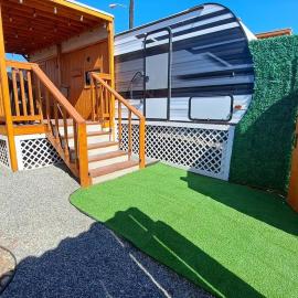 Sunset Trailer Park RV # 4, Hotel in El Sauzal