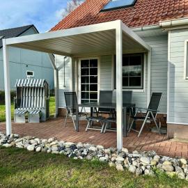 Familien Ferienhaus Usedom Familie Stopp Haus 25 - großer Garten