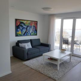 Neubau-Ferienwohnung mit Panorama-Seeblick, viešbutis mieste Bosau