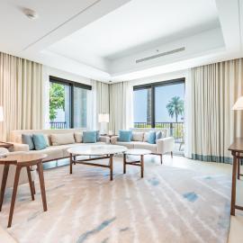 Seafront 4BR Apartment with Assistant Room in The Address Fujairah Residences Block B, Fujairah by Deluxe Holiday Homes