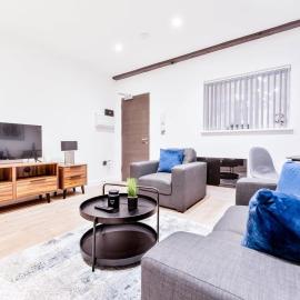 Smart 1 Bed Apartment in Burton-on-Trent