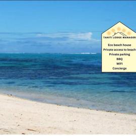 Raimanu Lodge - Climatisation, Fibre, Accès Plage, Parking Privé