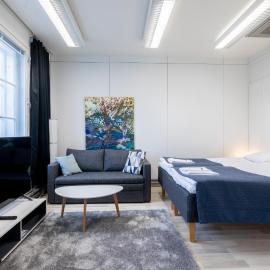Tyylikäs City studio, Terassi ja ilmainen parkki Vanha Postitalo