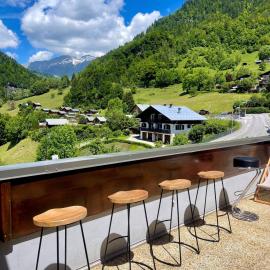 Hôtel Le MontBlanc, hotelli kohteessa Flumet