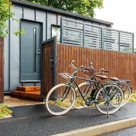 Tihase tiny house with free bike use