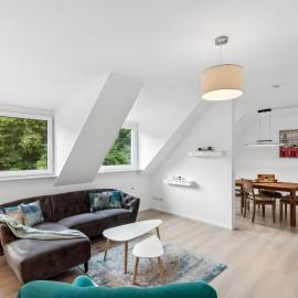 Aarper Boutique Apartment I Messe, Airport, Netflix & Forest